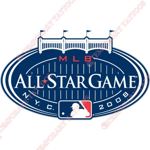 MLB All Star Game Customize Temporary Tattoos Stickers NO.1292